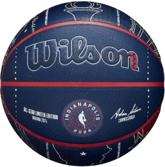 Piłka do koszykówki Wilson 2024 NBA All Star Collector