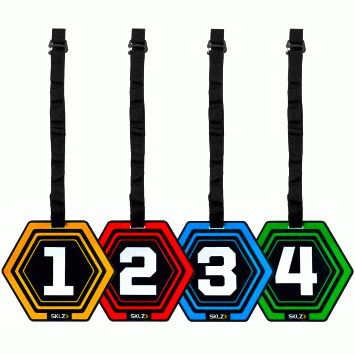 Znaczniki treningowe SKLZ - Reactive agility targets w zestawie