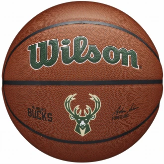 Piłka do koszykówki Wilson NBA Team Alliance Milwaukee Bucks 