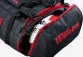Przestronna komora torby Wilson Duffle Bag z miejscem na piłkę