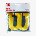 Opakowanie torby na piłkę do siatkówki Wilson AV z żółtym logo