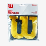 Opakowanie torby na piłkę do siatkówki Wilson AV z żółtym logo