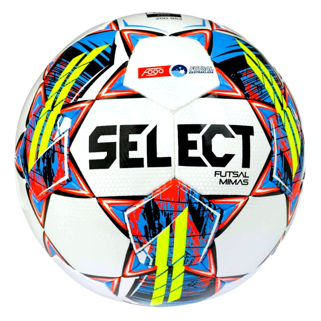 Piłka nożna halowa Select Futsal Mimas Fogo Ekstraklasa FIFA Basic biała