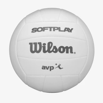 Piłka do siatkówki plażowej Wilson AVP Soft Play - biała 
