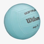 Miękka piłka do siatkówki Wilson AVP Soft Play - niebieska, idealna na plażę i halę