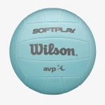 Piłka do siatkówki plażowej Wilson AVP Soft Play - niebieska
