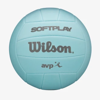 Piłka do siatkówki plażowej Wilson AVP Soft Play - niebieska
