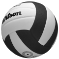 Piłka siatkowa Wilson PRO Tour z czarno-białymi panelami, przeznaczona do rozgrywek halowych i plażowych.