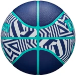 Wilson NBA DRV Plus Dazzle Camo - piłka do koszykówki outdoor z charakterystycznym wzorem i logotypem NBA.