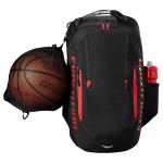 Plecak Wilson Evolution Gearpack Scarlet - odczepiana siatkowa torba na piłkę