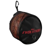 Siatkowa torba na piłkę do koszykówki w plecaku Wilson Evolution Scarlet