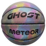 Piłka do kosza świecąca Meteor Ghost Holo 7 – efektowny design i unikalna powierzchnia