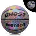 Piłka do koszykówki Meteor Ghost Holo 7 – wszechstronna, holograficzna i świecąca