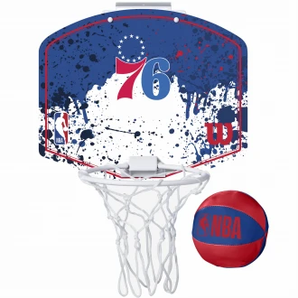 Mini tablica do koszykówki Wilson NBA Philadelphia 76ers