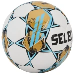 Profesjonalna piłka halowa Select do futsalu, biało-złota.