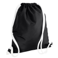 Uniwersalny worek sportowy na buty i piłkę z mocnymi sznurkami.