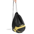 Torba na piłkę Molten – lekki, czarny worek sportowy z mocnym sznurkiem