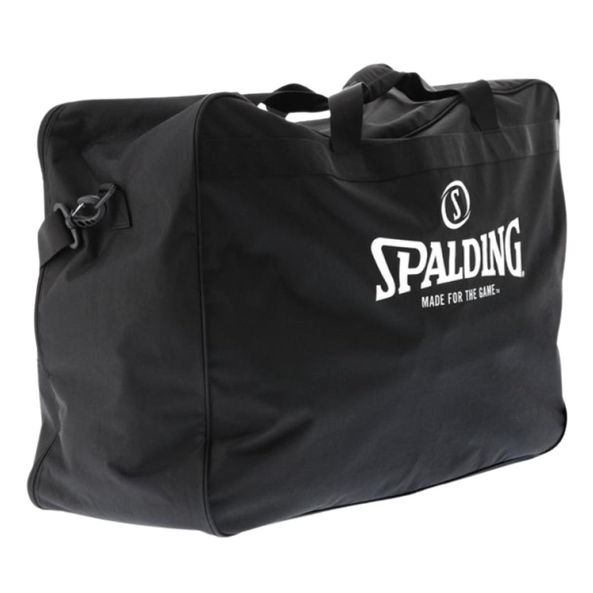 Torba na piłki Spalding Essential – pojemna, czarna torba sportowa dla koszykarzy