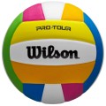 Kolorowa piłka do siatkówki Wilson Pro Tour multicolor – idealna do siatkówki halowej i rekreacyjnej.