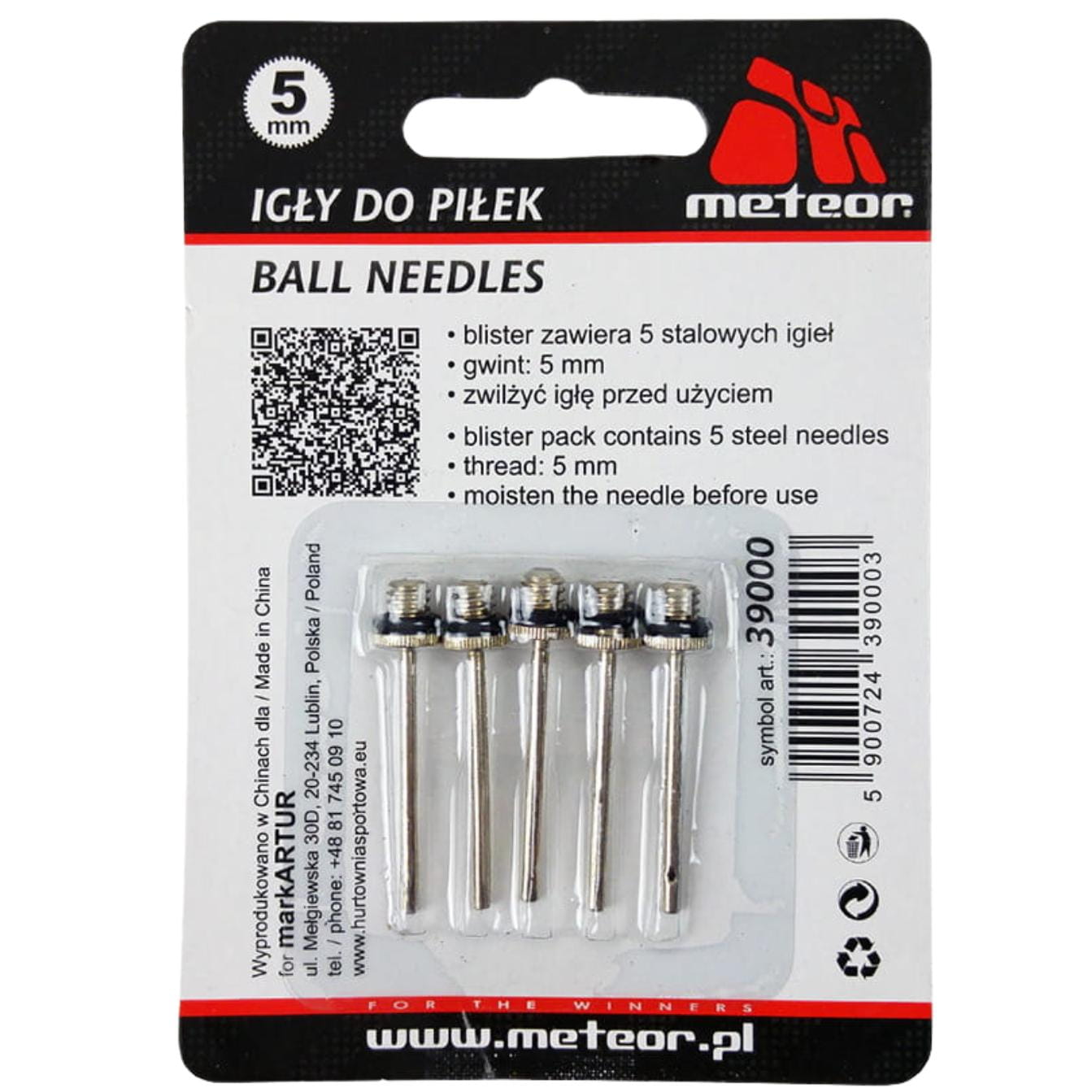 Igły do piłki Meteor 5mm