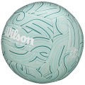 Piłka do siatkówki plażowej Wilson z logo – model Shoreline Soft Gen green