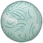 Piłka do siatkówki plażowej Wilson z logo – model Shoreline Soft Gen green