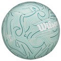 Logo Wilson na piłce do siatkówki plażowej Gen green – widok boczny