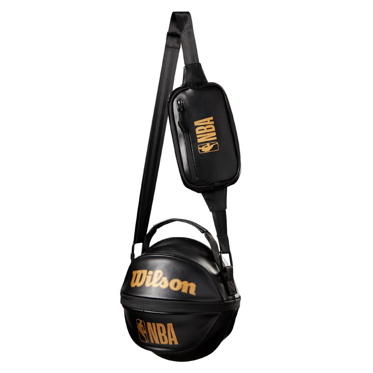 Torba Wilson NBA 3-1 Basketball Bag – elegancka saszetka Wilson na ramię z logo NBA.