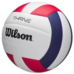 Piłka do siatkówki Wilson Thrive z widocznym logo Wilson, idealna dla amatorów i półprofesjonalistów