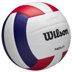 Piłka do siatkówki Wilson Nova Light z logo, dobra piłka do siatkówki rozmiar 5 do gry w hali