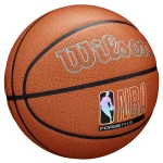Piłka Wilson NBA Forge Plus z logotypem NBA i Wilson