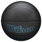Piłka do koszykówki 7 Wilson NBA Forge Plus Charcoal z logo Wilson