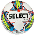 Piłka halowa Select Futsal Mimas v22 – widok z logo