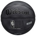 Czarna Wilson piłka do koszykówki NBA Forge Pro do gry outdoor i indoor