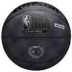 Wilson piłka do koszykówki Forge Pro NBA czarna tekstura i detale