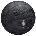 Piłka do koszykówki Wilson 7 Forge Pro z logo NBA – czarna wersja