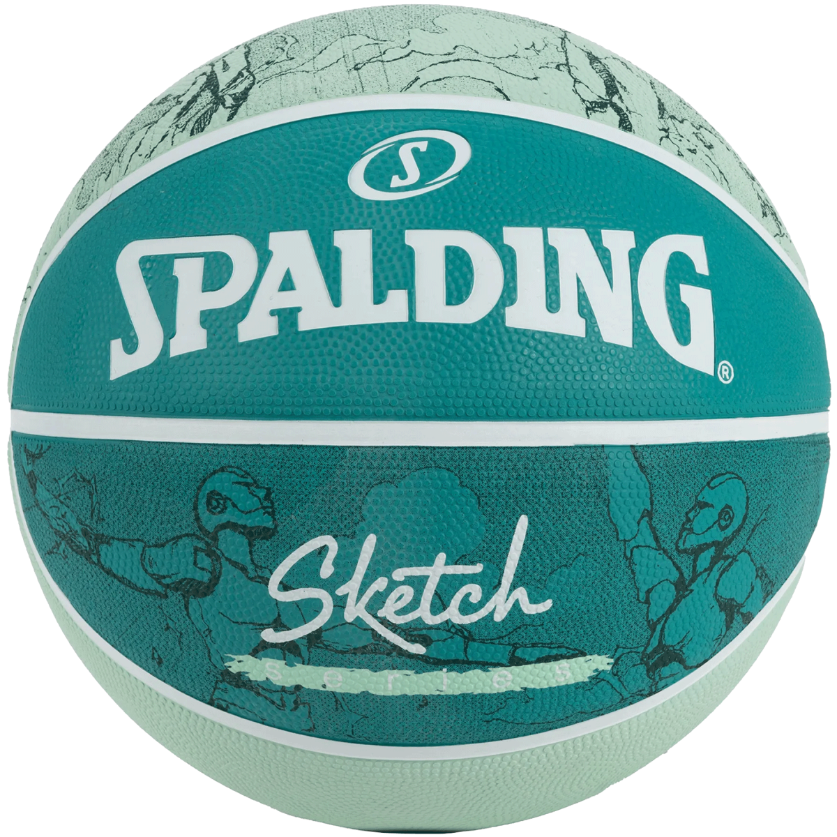 Piłka do koszykówki Spalding Sketch Crack