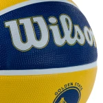 Wilson NBA Warriors piłka do kosza detale tekstury i logo drużyny