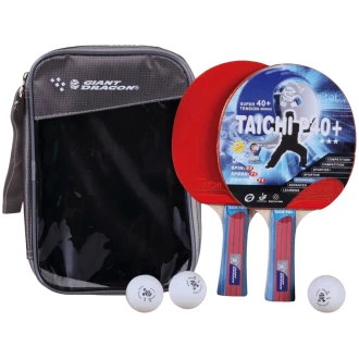 Rakietki do tenisa stołowego Taichi P40+ Giant Dragon - zestaw