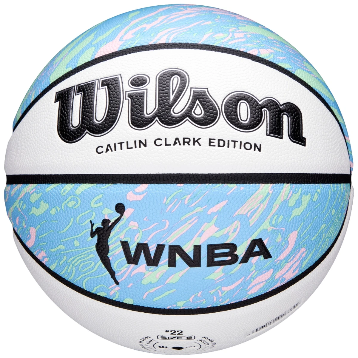 Piłka do koszykówki Caitlin Clark WNBA Oasis Wilson rozmiar 6