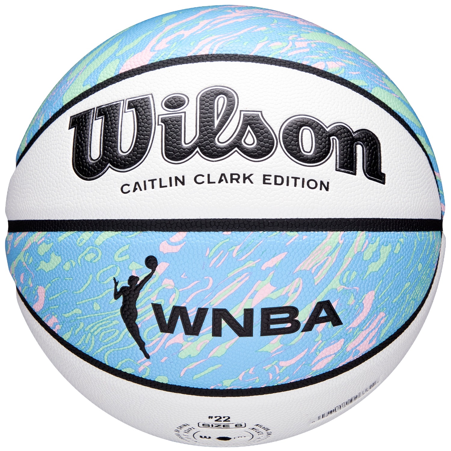 Piłka do koszykówki Caitlin Clark WNBA Oasis Wilson rozmiar 6