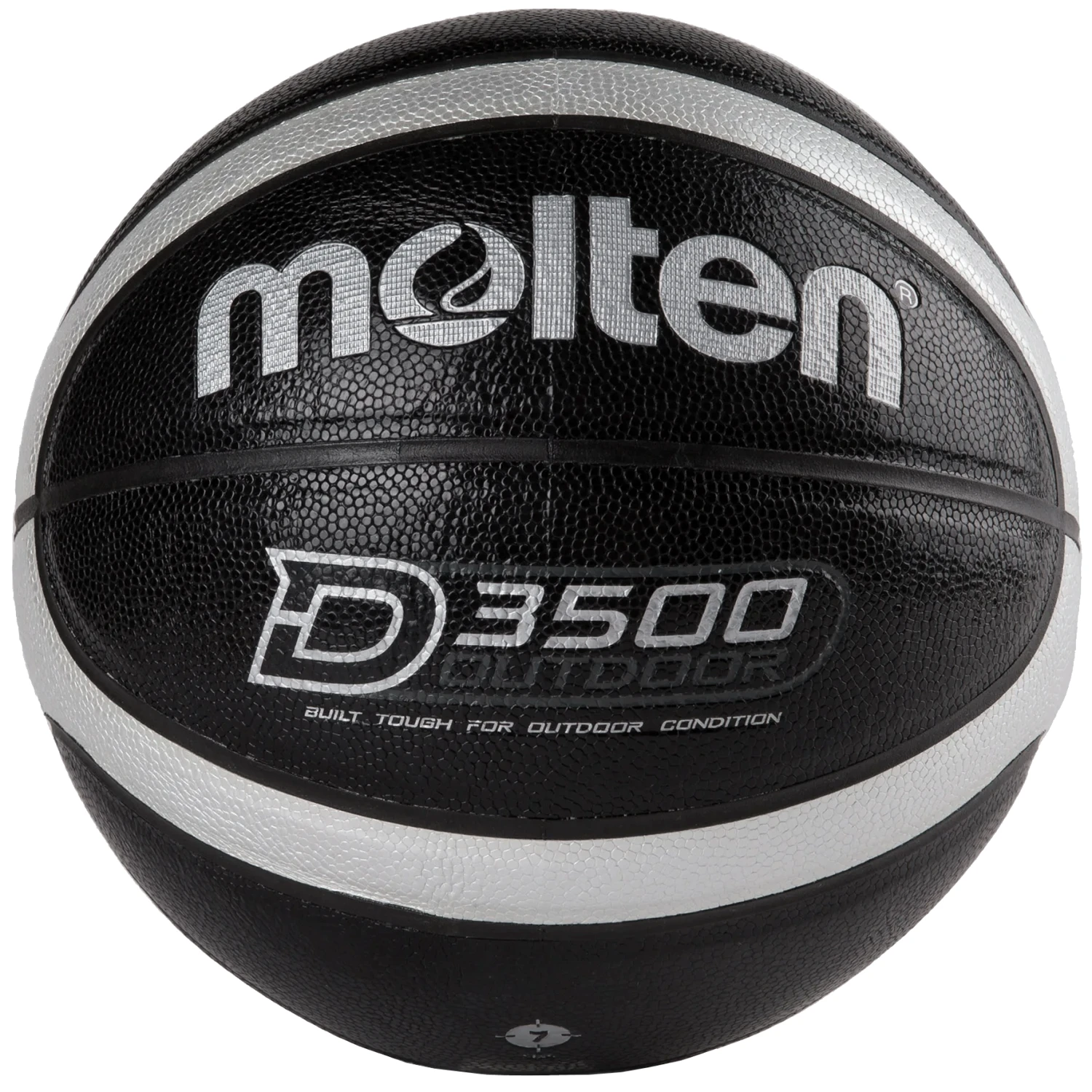 Piłka do kosza Molten B7 D3500 Outdoor (czarna)