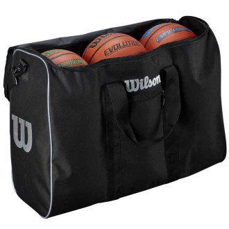 Torba na piłki do koszykówki Wilson (na 6 piłek)