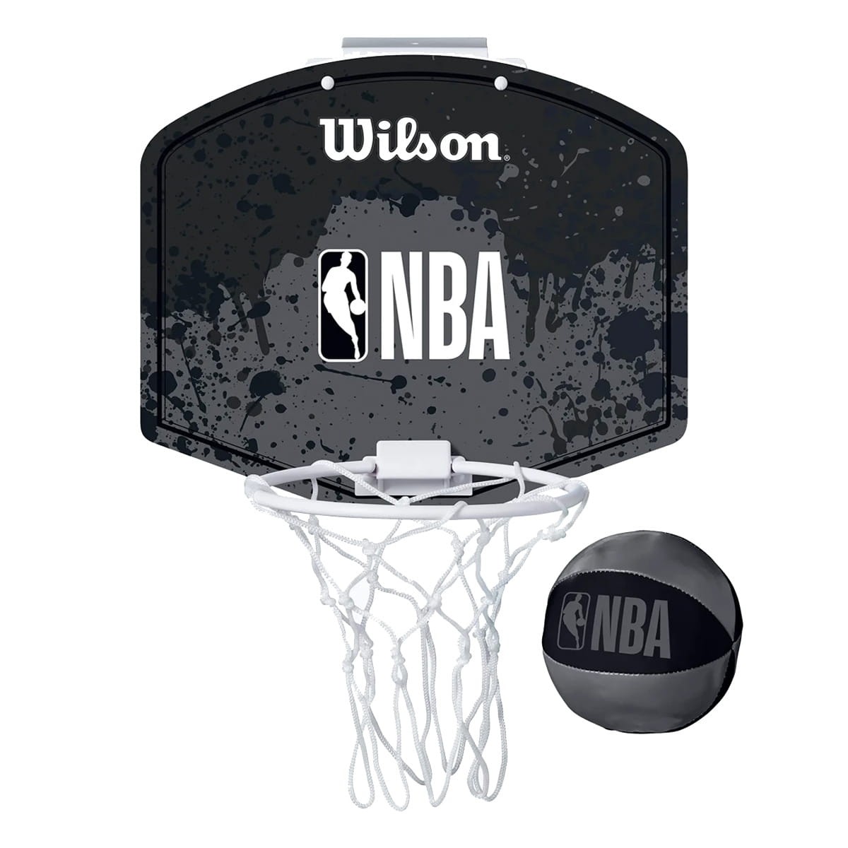 Mini tablica do koszykówki Wilson NBA Mini Hoop (czarna)