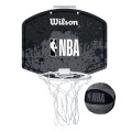 Mini tablica do koszykówki Wilson NBA Mini Hoop (czarna)