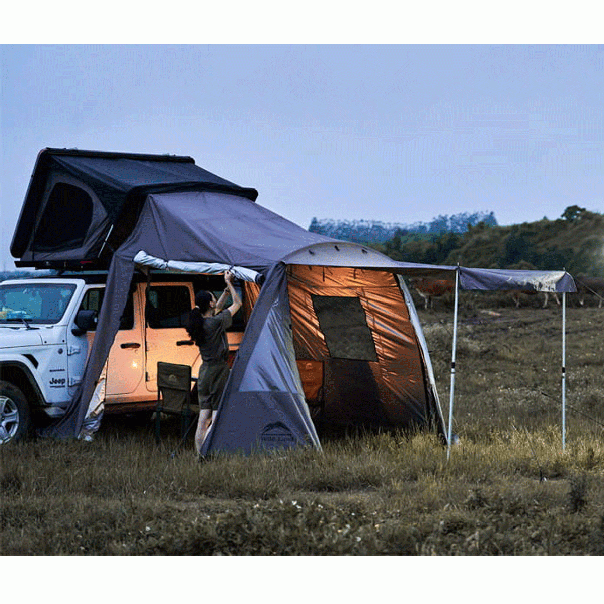 Przedsionek do namiotu dachowego Wild Land